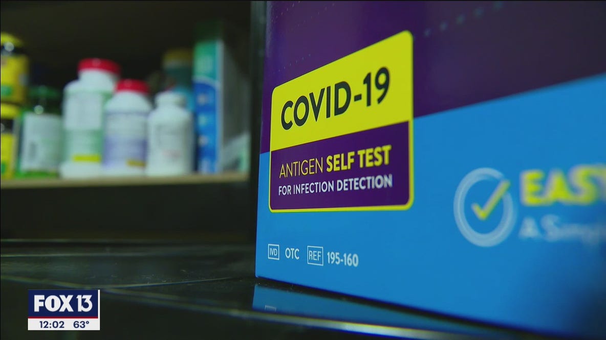 Some stores limiting at-home COVID test sales